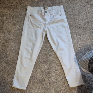 Democracy White Strech Jeans